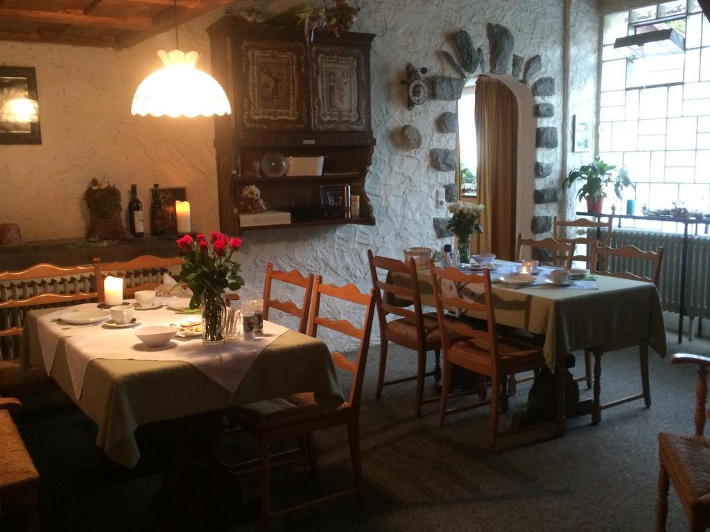 Pension Silberdistel ユーリンゲン・ビルケンドルフ エクステリア 写真